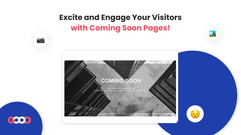 G: Coming Soon Page+Pre Launch