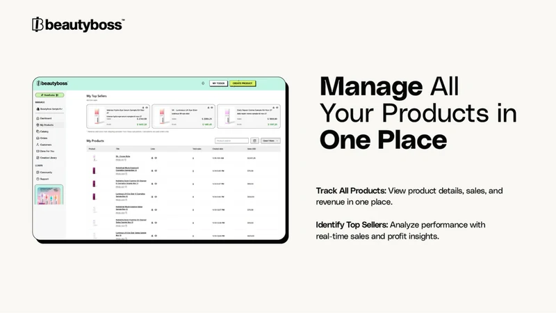 BeautyBoss: Private Label POD