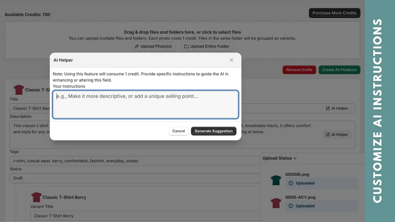 HubIQ: AI Product Generator