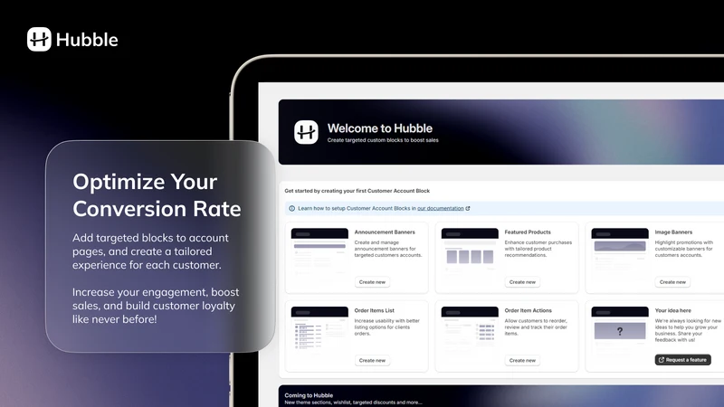 Hubble: Customer Accounts