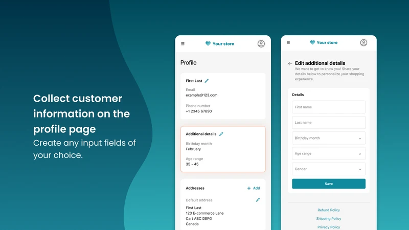 Customer Accounts Pro