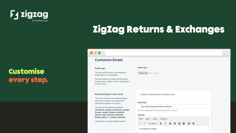 ZigZag Returns & Exchanges