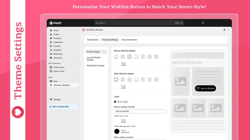 VDCStore Wishlist