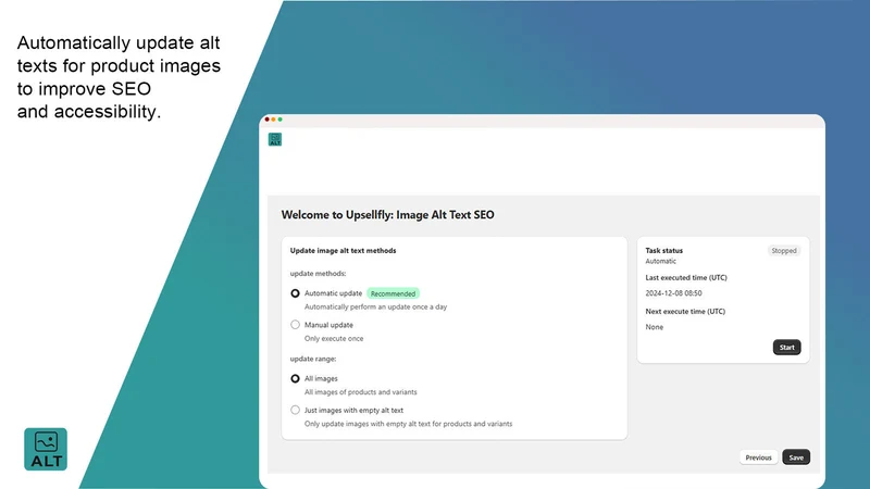 UpsellFly: Image Alt Text SEO