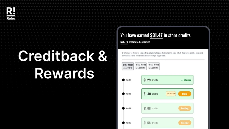 Rebo: Post‑Purchase Cashback
