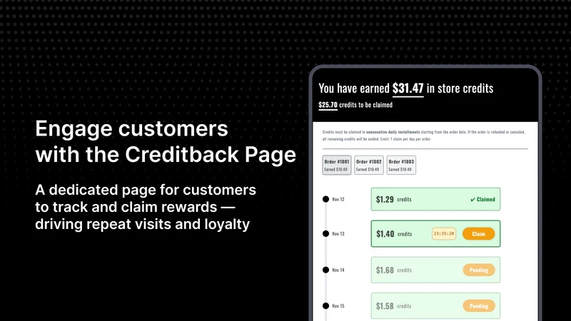 Rebo: Post‑Purchase Cashback