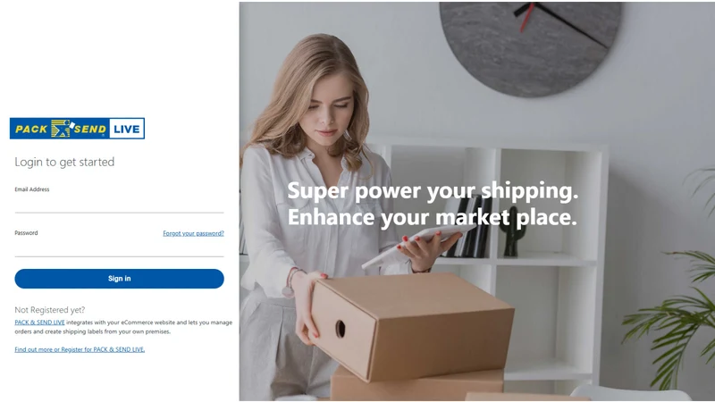 PACK & SEND Live ‑ Australia