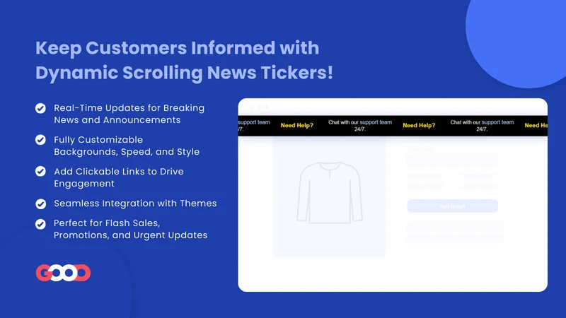 GA: News Ticker
