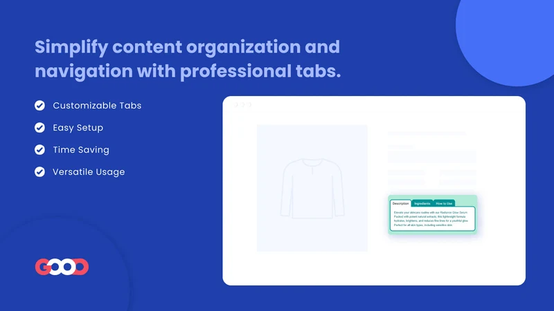 GA: Product Tabs with AI