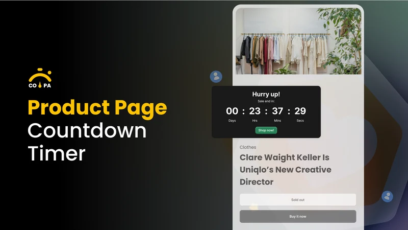 Copahi Countdown Timer Bar