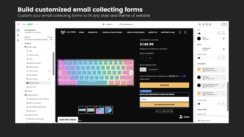Collectify: Get More Emails