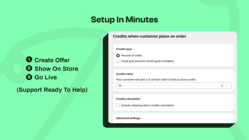 Store Credit Redeemly Rewards