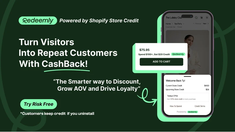 Store Credit Redeemly Rewards