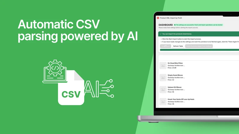 Product CSV Import By ProXI