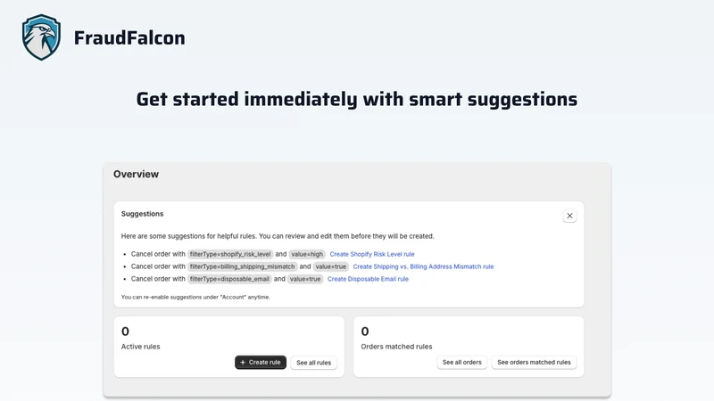 Fraud Falcon ‑ Block Blacklist