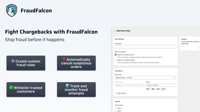 Fraud Falcon ‑ Block Blacklist