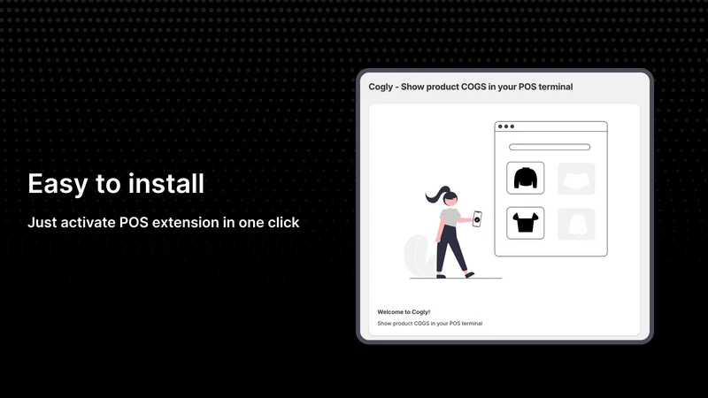 Cogly ‑ Product Costs on POS