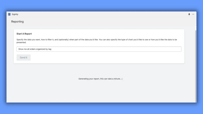 Sightly ‑ AI‑Powered Insights