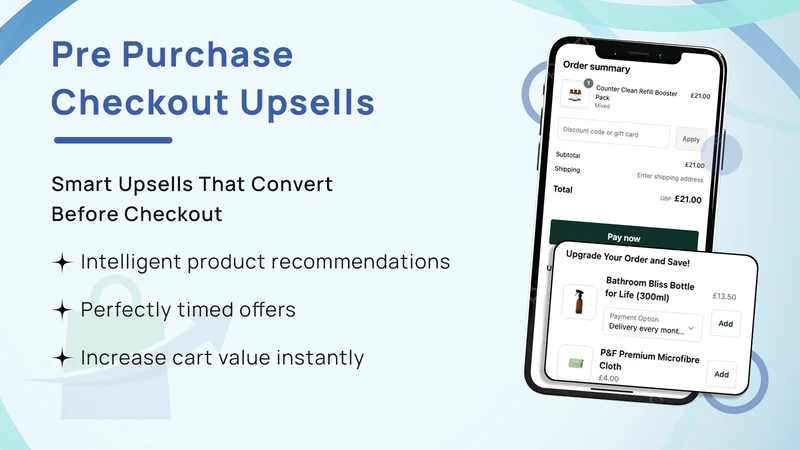 UM: Post Purchase Upsell