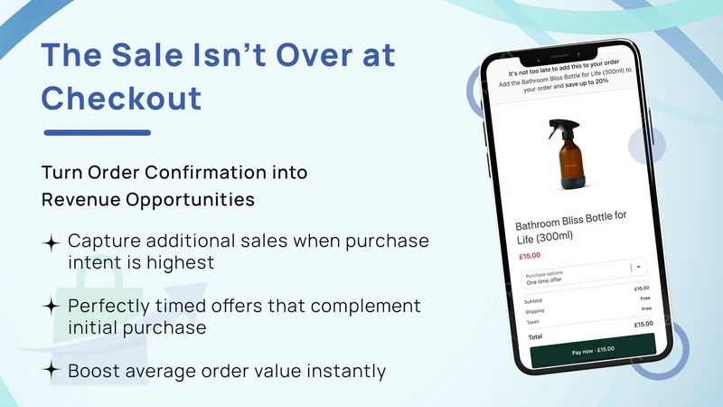 UM: Post Purchase Upsell