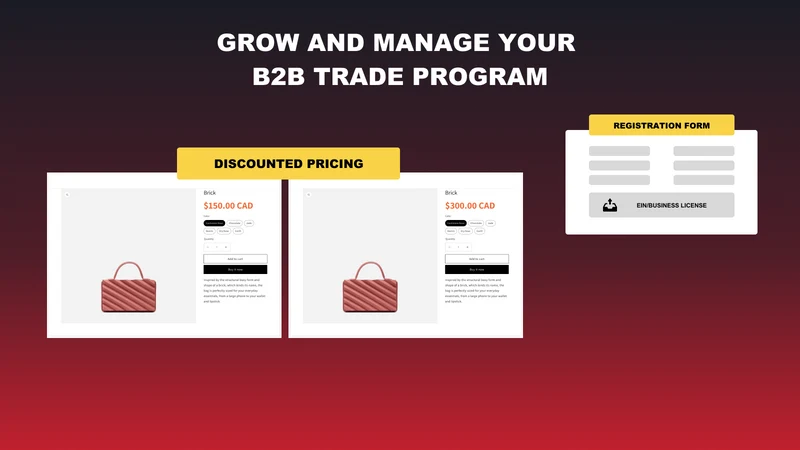 B2B Onboarding & Wholesale