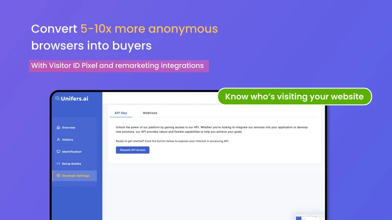 Unifers.ai ‑ Visitor ID