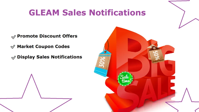 GLEAM Sales Notifications