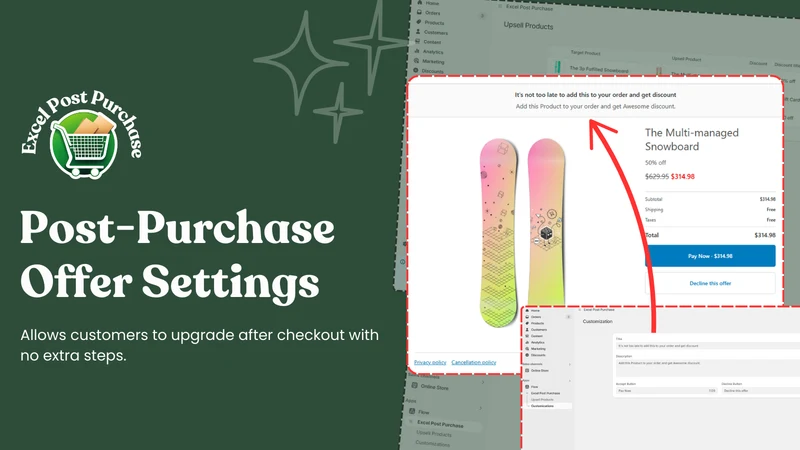 Excel Post Purchase
