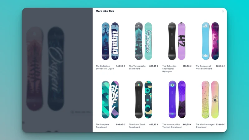More Like This: Product Finder