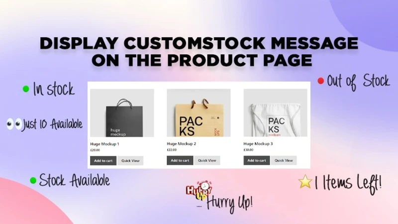 Urgency+ Low Stock Counter