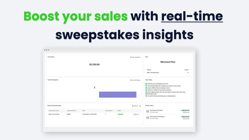 SweepPea: Buy‑to‑Enter Sweeps