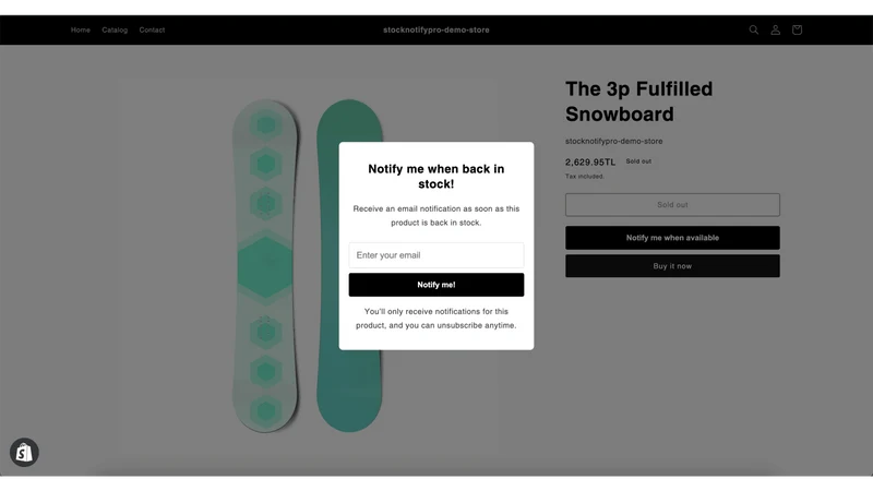 Stock Notify Pro: Waitlist!