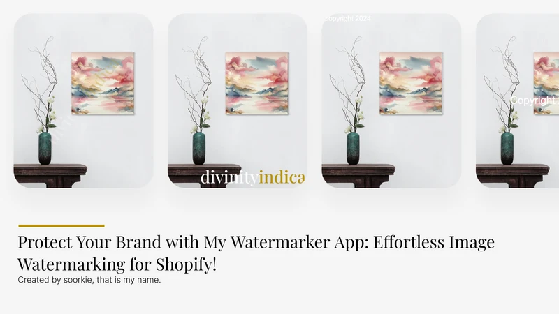 soorkie's Image Watermark App