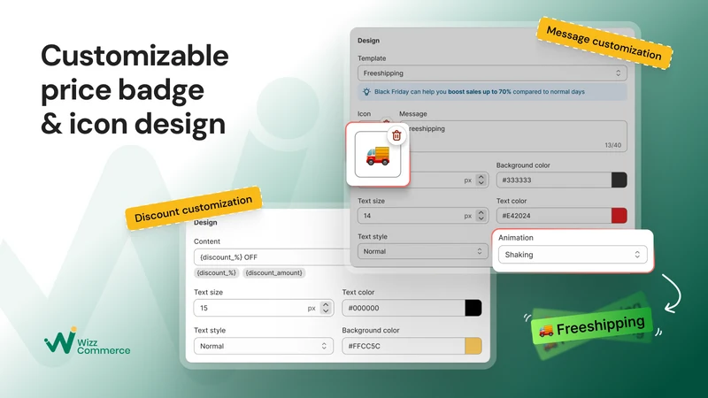 Snap Price Design Badge & Icon