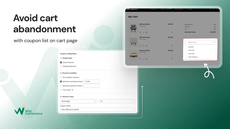 Snap Coupons Discounts in Cart