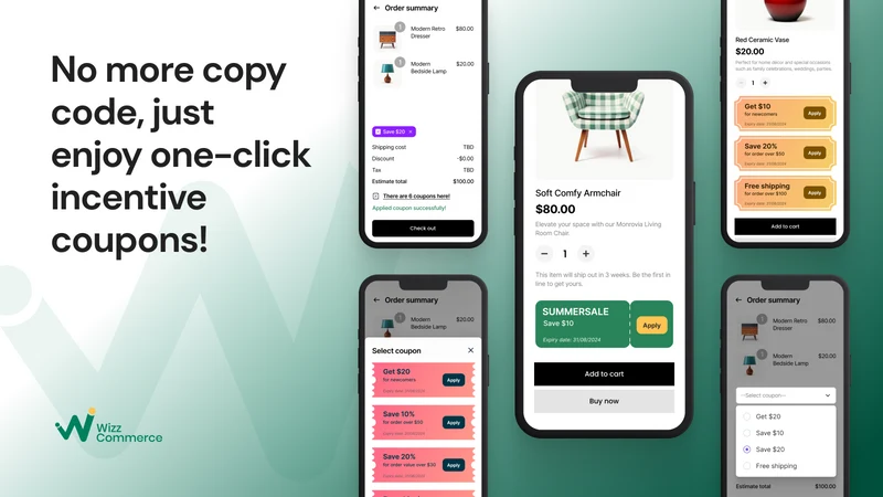 Snap Coupons Discounts in Cart