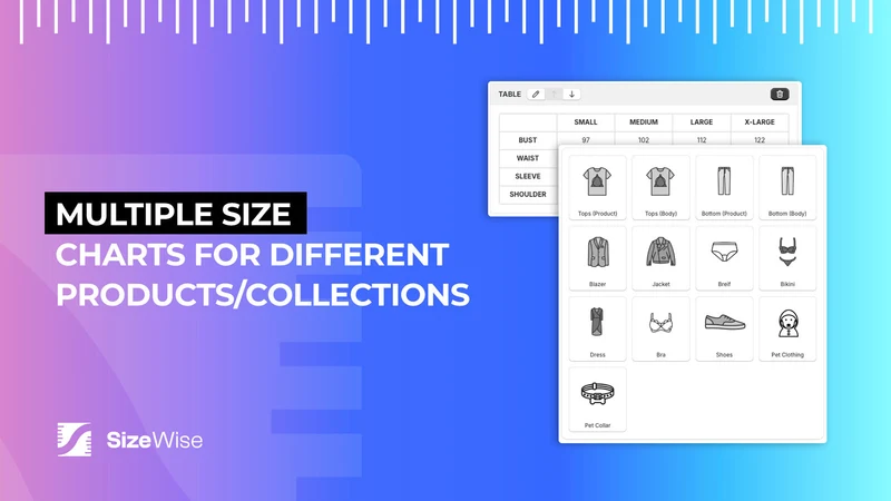 Size Wise ‑ Size Chart & Guide