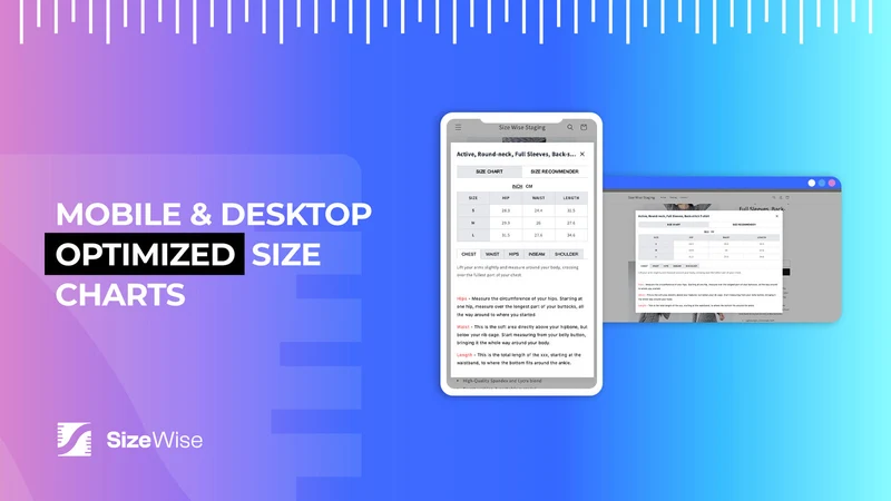 Size Wise ‑ Size Chart & Guide