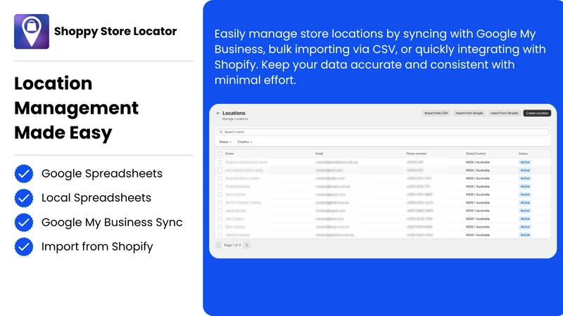 Shoppy Store Locator