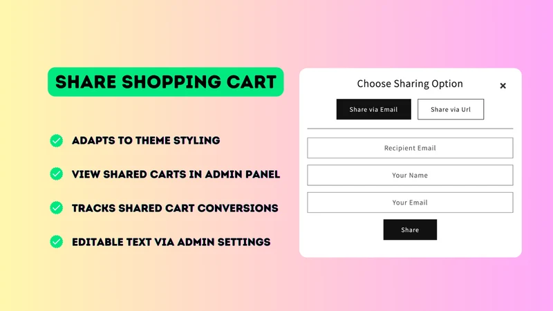 RedChamps: Share Cart