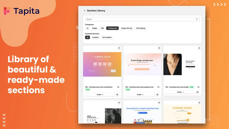 G: Theme Sections & Blocks