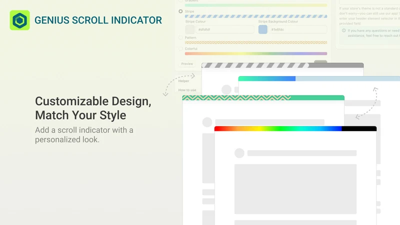 Genius Scroll Indicator