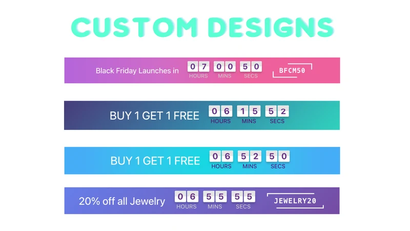 Rushify: Countdowns & Banners