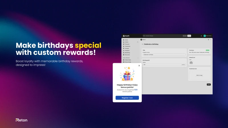 Reton Loyalty Program & Reward