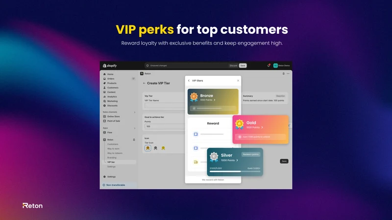 Reton Loyalty Program & Reward