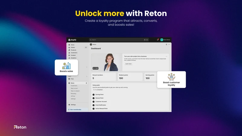 Reton Loyalty Program & Reward