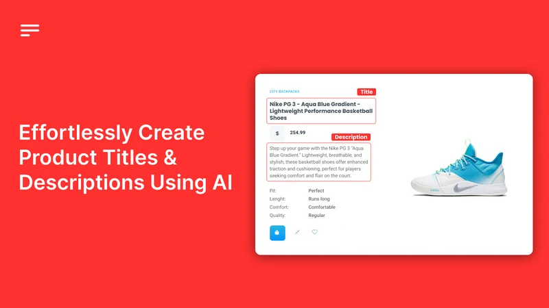AI ChatGPT Product Description