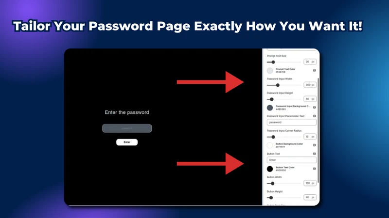 Protexia Password Page