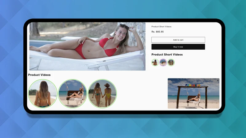 AOD ‑ Shoppable Short Videos