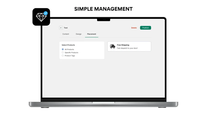 Product Features + Trust Icons